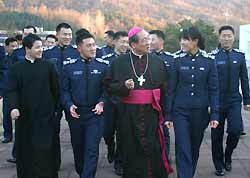 이기헌 주교, 육·공군사관학교 졸업미사 주례